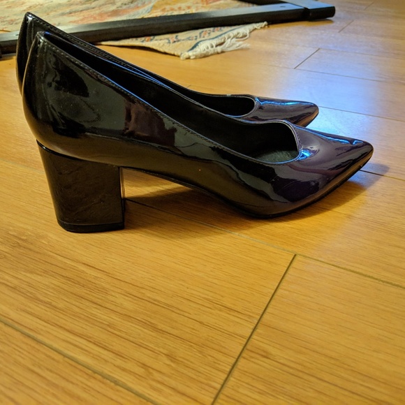 Bryan Atwood Pumps. Purple/black ombre - Picture 2 of 3